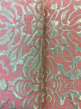 Brocade - 60-inches Wide Reversible Metallic Rose Pink